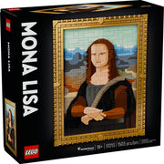 LEGO 31213 Leonardo da Vinci Artwork for Build and Display, Home Decor Idea, Wall Art Building Set for Adults