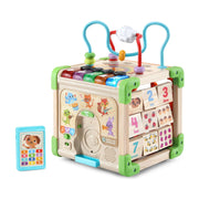 LeapFrog 80-617100 Touch & Learn Wooden Activity Cube - English Version