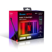 Govee H6198AD4 RGBIC LED TV Backlights with Camera 12.5ft Co-branded