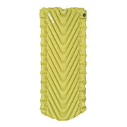 Klymit Static V Summit Sleeping Pad, Three-Season Lightweight Inflatable Camping Air Mat, Green, XL, 06SXEG01A