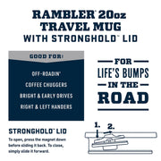 YETI 21071503603 Rambler 20 oz. Mug - Cape Taupe