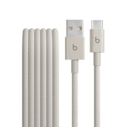 Beats MDGJ4LL/A USB-A to USB-C Woven Cable (1.5 m/ 5 ft) - Surge Stone