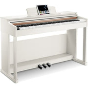 Donner EC3203 DDP-100 88-Key Weighted Action Digital Piano, White