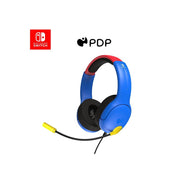 PDP 500-162-MAR AIRLITE Headset with Mic for Nintendo Switch/ Lite/ OLED - Mario Dash Blue