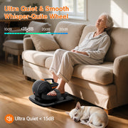 Dprodo YDN002 Under Desk Elliptical Machine, 10 Resistance Levels, Dual Manual and Automatic Modes