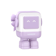 Ugreen Nexode RG 30W USB-C GaN Charger, Robot Design, Compact Foldable Plug, Kawaii Purple