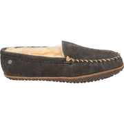 Minnetonka Sheepskin Tobie Slippers for Men - Charcoal - 12M