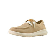 Ariat Hilo Mesh Slip-On Casual Shoes for Ladies, Heathered Tan, Moc Toe, Elasticized Laces, 3-Inch Height, 3200040