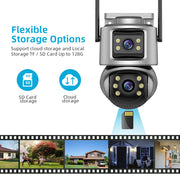 Losei A32 8MP 4K Wireless Outdoor Security Camera With Light Alarm