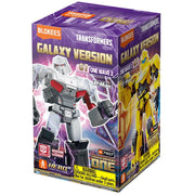 Blokees Transformers Galaxy Version 07 One Wave 2 Action Figures Set of 9, 4-Inch Poseable Collectible Model Kits, Multicolor, 71107
