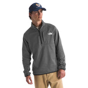 The North Face Canyonlands  Zip Pullover Jacket, Midweight Stretch Fleece, TNF Medium Grey Heather, Small, NF0A5G9W