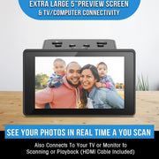 DIGITNOW Slide & Negative Scanner with 5