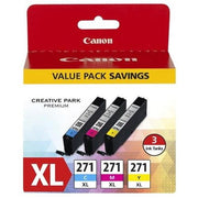 Canon Ink 0319C005 CLI-271 XL 3 Ink Value Pack