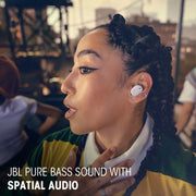 JBL Tune Buds 2 True Wireless Noise Cancelling Earbuds with Adaptive Noise Cancelling, Six Microphones, IP54 Dust and Water Resistant, Black, 48 Hours Playback
