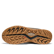 KEEN Hightrail Mid Waterproof Hiking Boots, Leather, Brindle/Oak Buff, Men's Size 11.5, Lightweight Breathable Durable