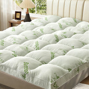DHOLE B01-TKB-0CK California King Size 2-Inch Mattress Topper & Pad - 1200GSM Down Alternative Fill