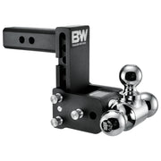 B&W Trailer Hitches TS10048B Tow and Stow Tri Ball Mount