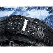 ZoneTech SN0024 Car Snow Chains 12-Pack All Season Black