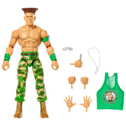 Mattel WWE Elite Collection John Cena as Guile 6-Inch Action Figure with Interchangeable Hands and Accessories JLD73