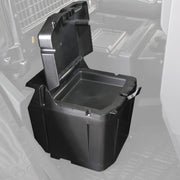 A & UTV PRO Under Seat Dry Storage Box for Polaris Ranger XP 1000 2018-2023, Dual Bin Design, Lock-Ready