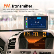 Rexing CPDUO-7 Wireless CarPlay/Android Auto Receiver with 4K Dash Cam, 1080p Rear Camera, GPS, Bluetooth, 32GB Card