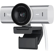 Logitech 960-001550 MX Brio Ultra HD 4K Video Conference, Gaming and Streaming Webcam, Pale Gray