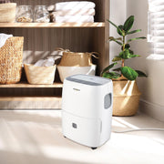 Whirlpool WHAD501DW 50-Pint Portable Dehumidifier, White