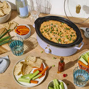 Beautiful 29251 2.5 Qt Dip and Serve Manual Slow Cooker, Lavender, 3 Heat Settings, Dishwasher Safe