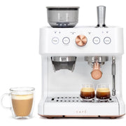 Cafe C7CESAS4RW3 Bellissimo Semi Automatic Espresso Machine Coffee Maker Matte White