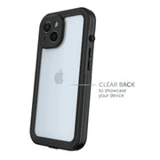 Body Glove 100073946 Tidal Waterproof Phone Case for iPhone 15 - Black/Clear