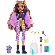 Monster High Clawdeen Wolf Fashion Doll with Pet Dog Crescent and Accessories - 4 Years & Up