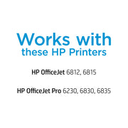 HP 934XL High Yield Black Ink Cartridge, 1000 Page Yield, Compatible with OfficeJet Pro 6230 6830 6830c 6835, C2P23AN