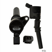 Denso Ignition Coil, Direct Replacement for Select Ford and Mercury Models, Black, 673-6000