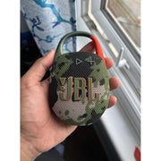 JBL Clip5Camo Clip 5 Portable Waterproof Bluetooth Speaker w/ Built-in Carabiner, Durable Camo Finish