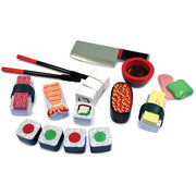 Melissa & Doug Sushi Slicing Wooden Play Food Set