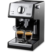 De'Longhi ECP3220 Espresso and Cappuccino Machine Silver/Black 15-Bar Pump