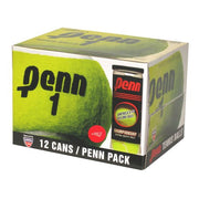 Penn 521412 Championship Extra-Duty High-Altitude Felt Tennis Balls, 12 Cans