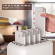 Yoobao Share 10000 Wireless Charging Station Power Bank Charge, 10000mAh, White