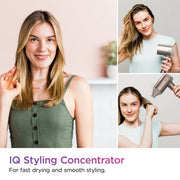 Shark HD101 HyperAir Fast-Drying Hair Blow with IQ Styling Concentrator Attachment