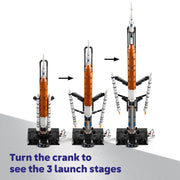 LEGO Technic NASA Artemis Space Launch System Rocket Building Toy, STEM Educational, 632 Pieces, Multicolor, 42221