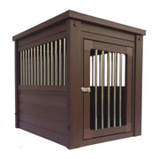 New Age Pet ecoFLEX Dog Crate Endtable with Stainless Steel Spindles, Multiple Colors and Sizes