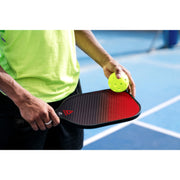 Reebok 7 Piece Pickleball Equipment Set for 2 Players, Fiberglass Paddles with Honeycomb Core, 4 Pickle Balls, Carry Bag, Red, RPKDB213-RED-T30-12