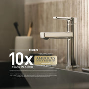 Moen Cia Collection Matte Black Shower Only Trim Kit, Pressure Balanced, Single Handle, Zinc Construction, 1.75 GPM, T2262EPBL