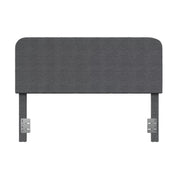 Better Homes & Gardens 4704439WE Juliet Full/Queen Boucle Headboard, Gray