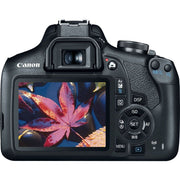 Canon 2727C002 EOS Rebel T7 DSLR Camera with 18-55mm Lens - Black, 24.1 megapixels
