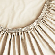 Hotel Style HS5401325722-31 Egyptian Cotton Adult Bed Sheet Set, Full, Tan (4 Pcs)