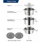 Cooks Standard 02731 Canning Juice Steamer Extractor