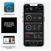 Garmin vvoactive 5 GPS Smartwatch, AMOLED Touchscreen, Health and Fitness Tracker, Black