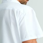 Huk Tide Point Printed Short-Sleeve Shirt for Men - White - M