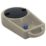 Dakota 283 Dine N Dash Feeding System with Dakota Guard Antimicrobial, Portable Pet Bowl, 2.5 Gallon Water Capacity, 8-Inch Twist Lid, Coyote Granite, D2-AM-DD-COY